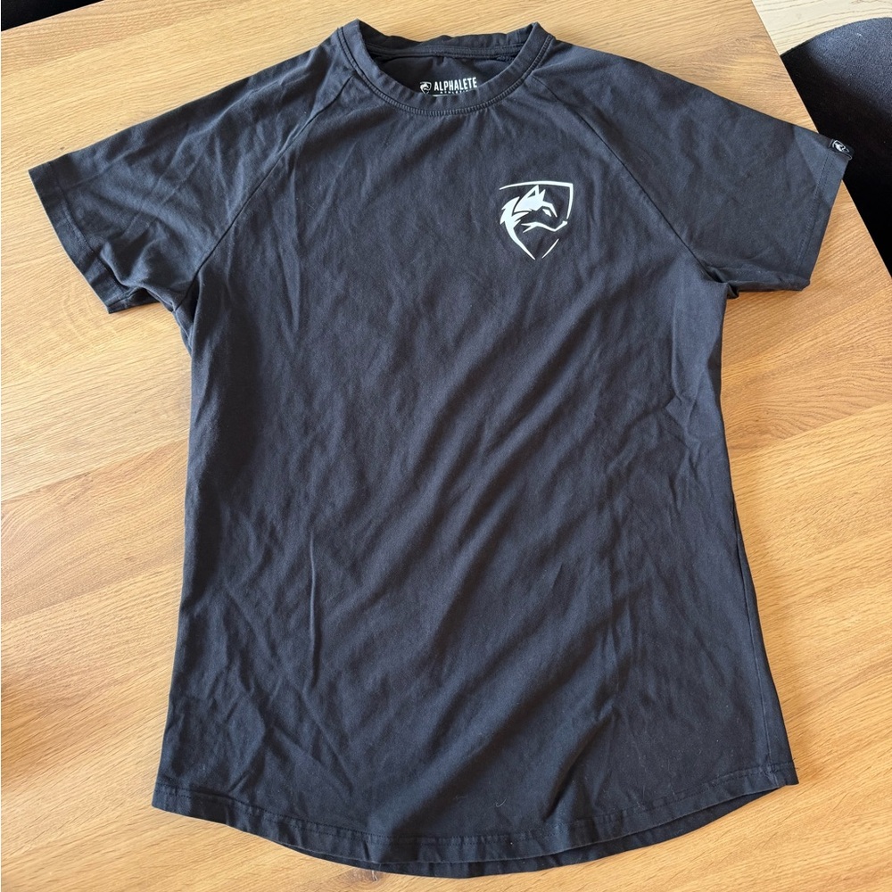 Alphalete Performance Fit Black Tee